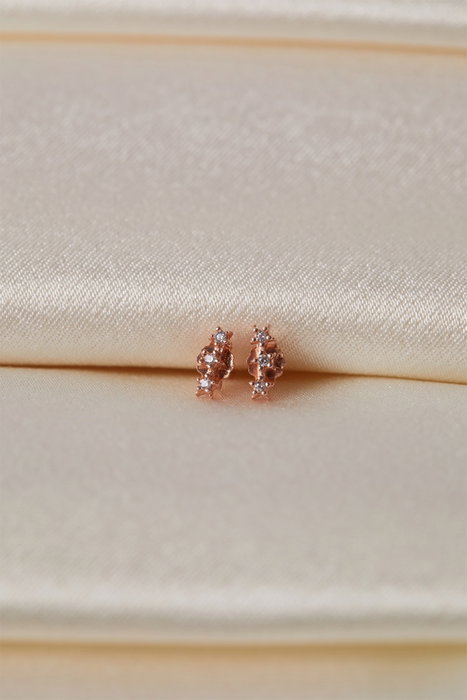 Heliophilia Silver Pendientes de Plata Esterlina 925 Color Rose Heliophilia Silver Pendientes de Plata Esterlina 925 Color Rose